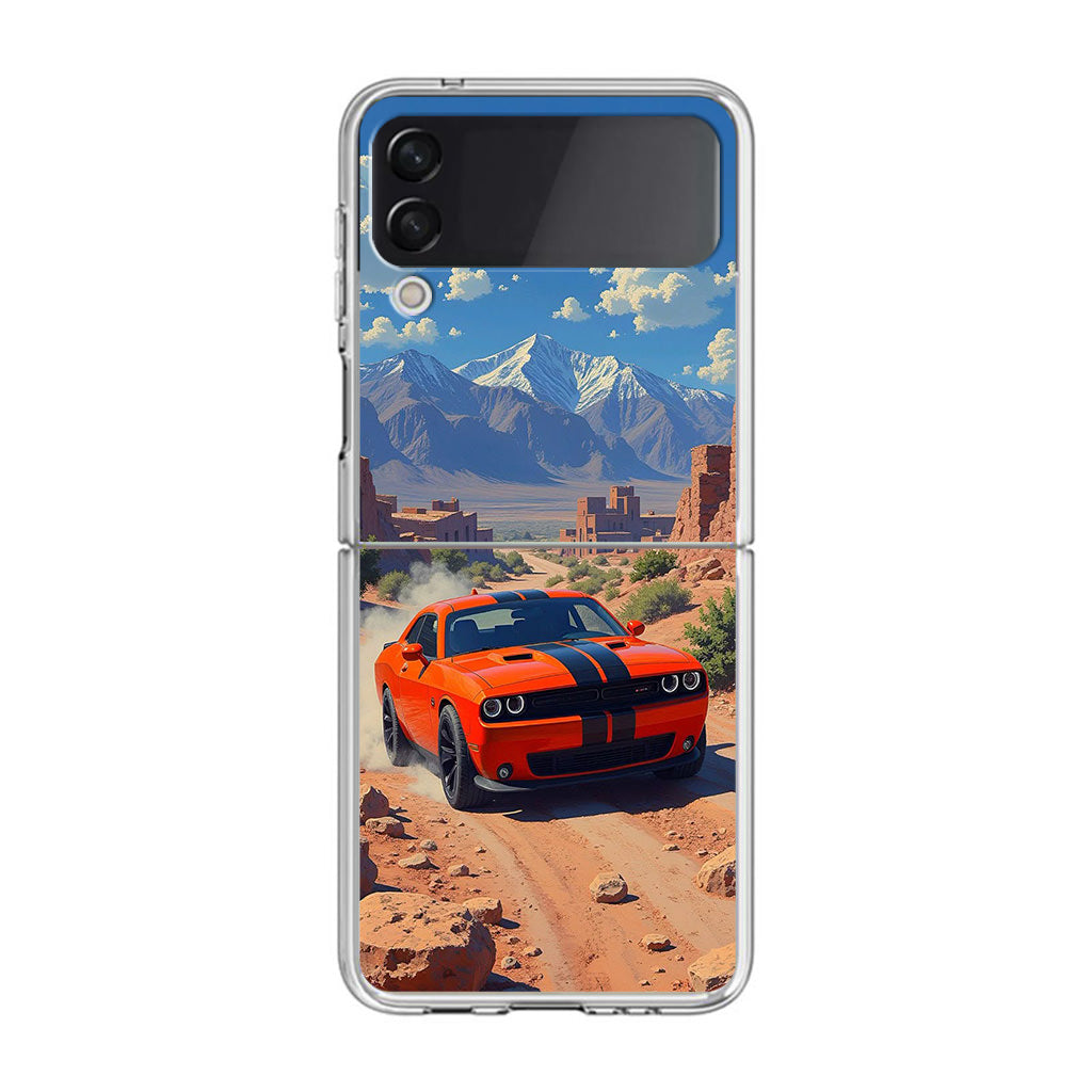 Muscle Meets the Mountains Samsung Galaxy Z Flip 4 Case