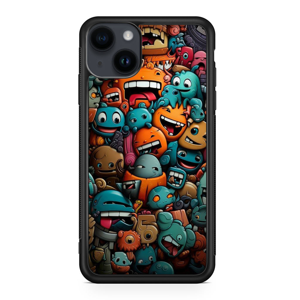 Chaos Chuckles Invasion iPhone 15 / 15 Plus Case