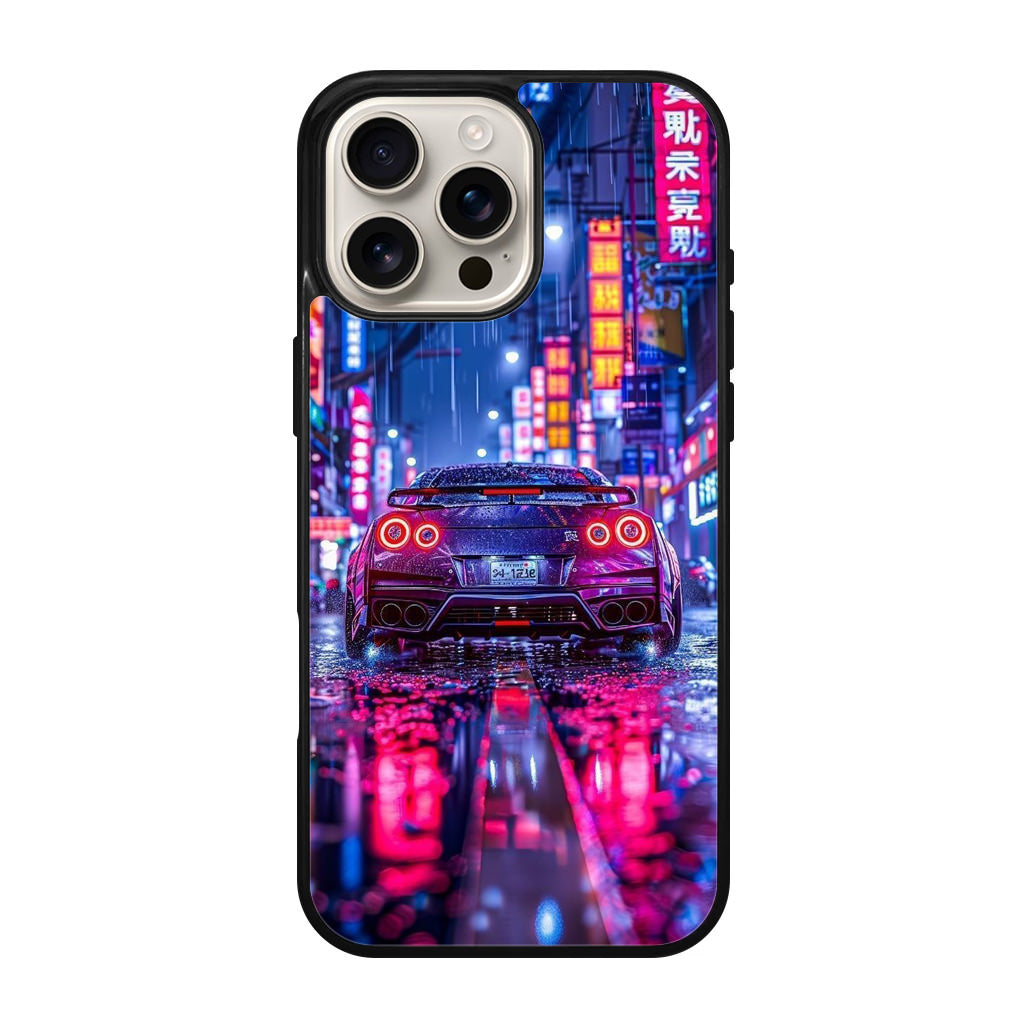 Neon Midnight Drift Tokyo Rain iPhone 16 Pro / 16 Pro Max Case