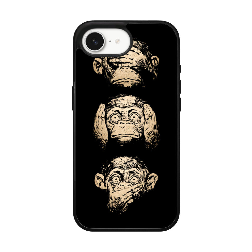 3 Wise Monkey iPhone 16e Case