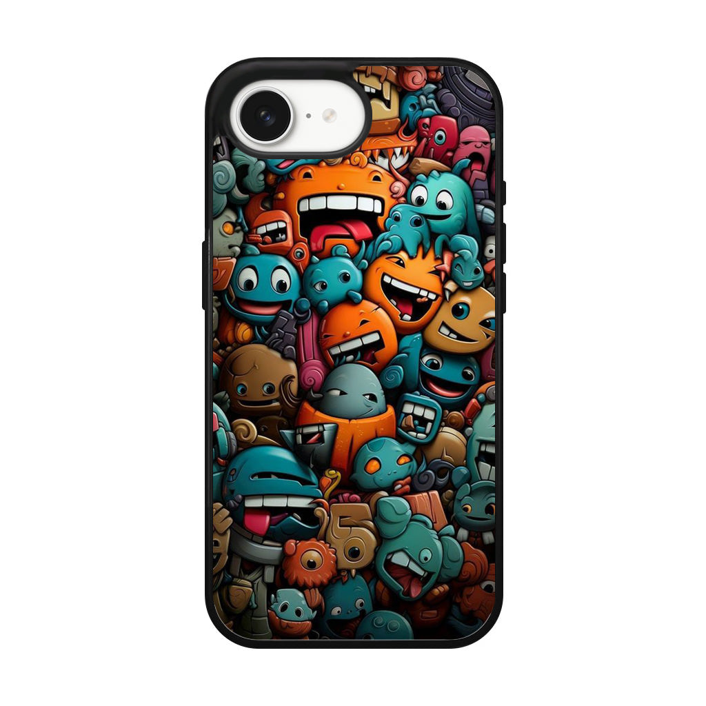 Chaos Chuckles Invasion iPhone 16e Case