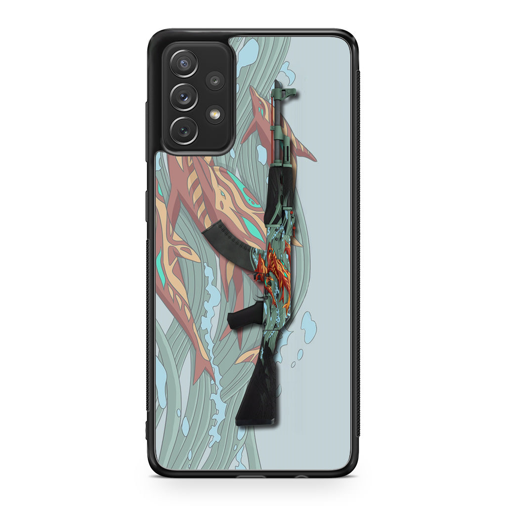 AK-47 Aquamarine Revenge Galaxy A53 5G Case