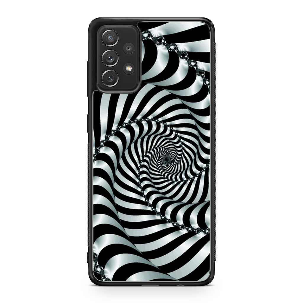 Artistic Spiral 3D Galaxy A53 5G Case