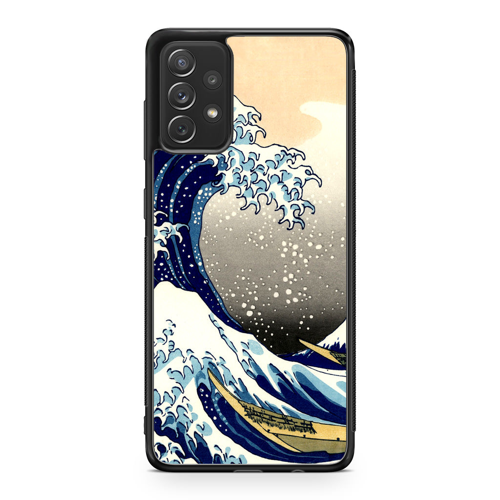 Artistic the Great Wave off Kanagawa Galaxy A53 5G Case