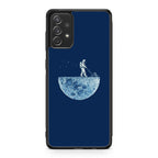 Astronaut Mowing The Moon Galaxy A53 5G Case