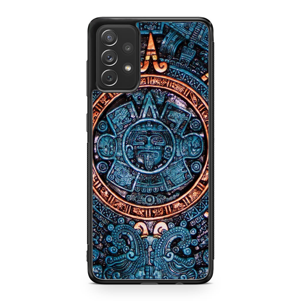 Aztec Calendar Galaxy A53 5G Case