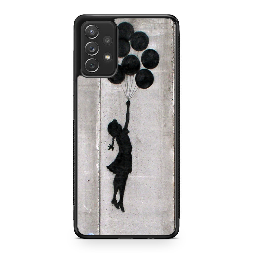 Banksy Girl With Balloons Galaxy A53 5G Case
