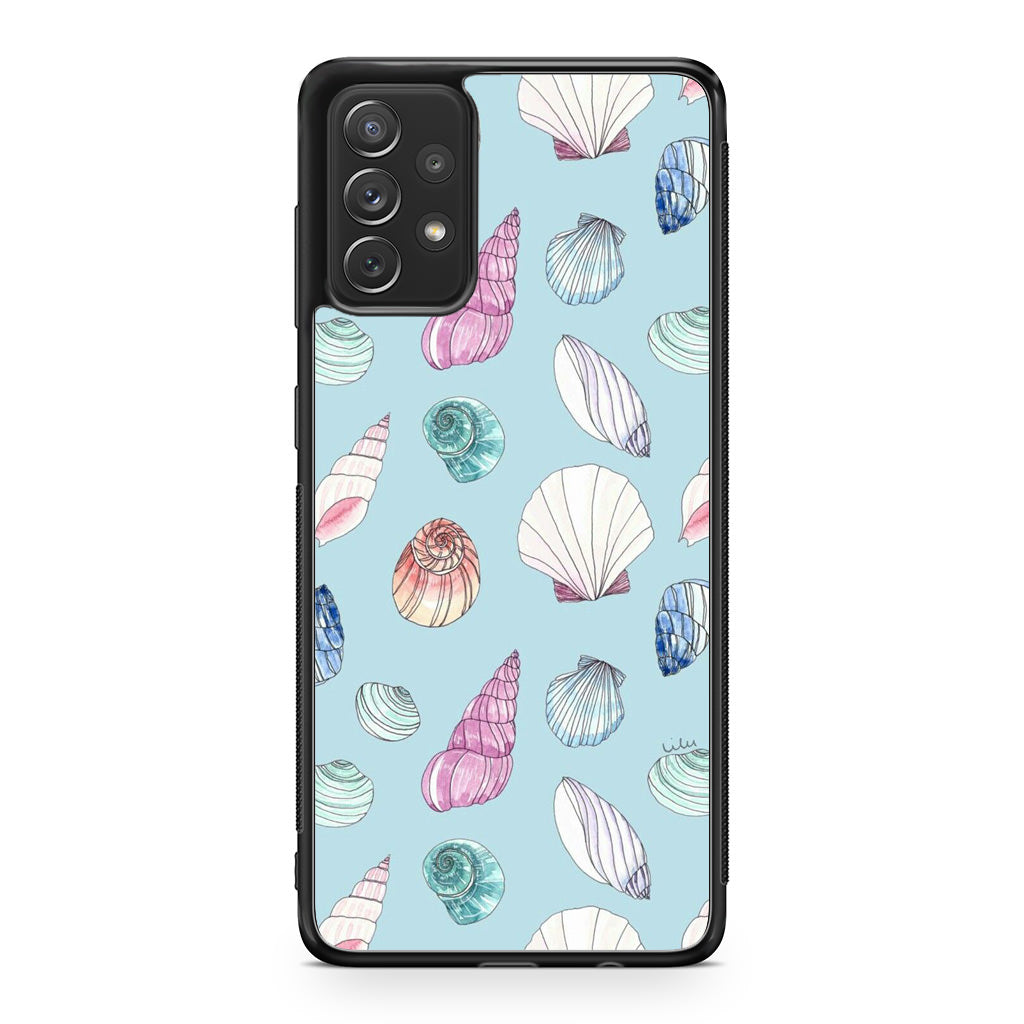 Beach Shells Pattern Galaxy A53 5G Case