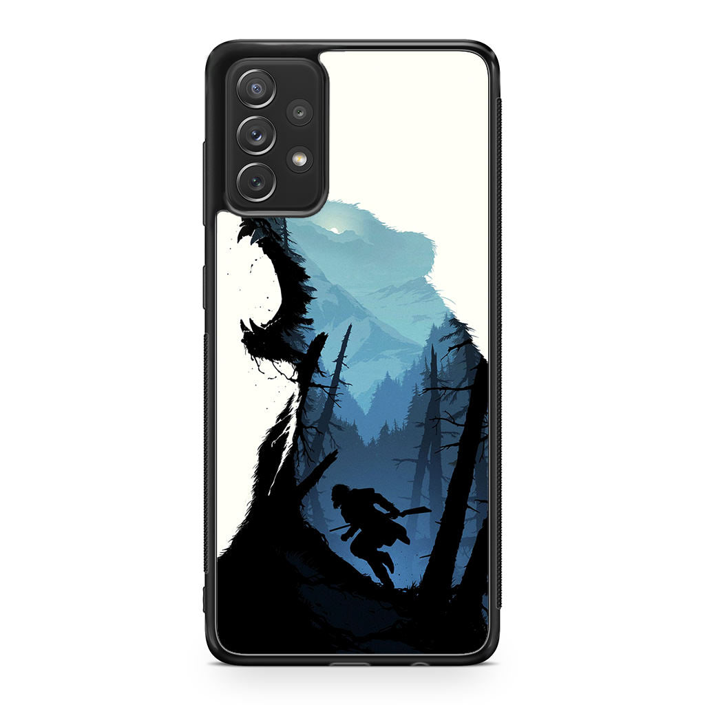 Bear Hunter Art Galaxy A23 5G Case