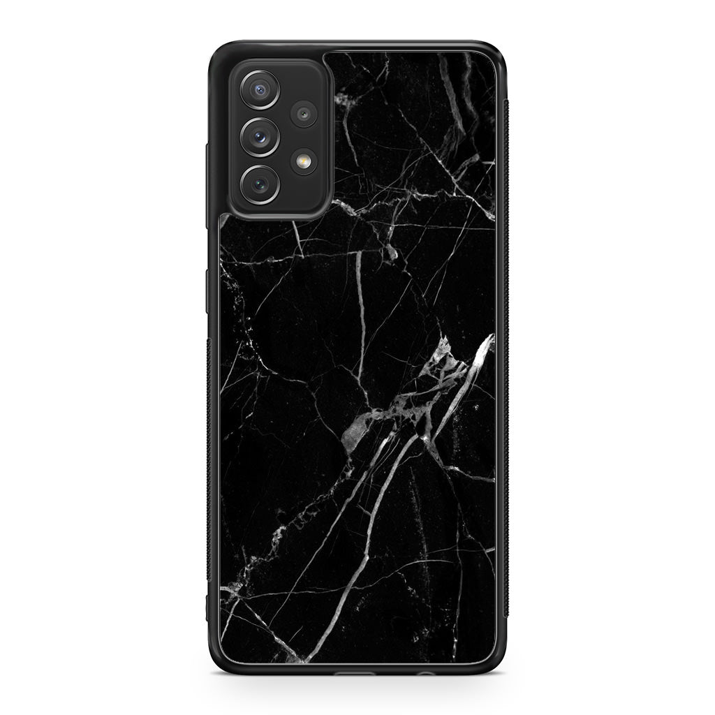 Black Marble Galaxy A53 5G Case