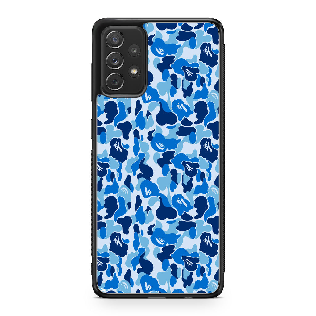 Blue Camo Galaxy A23 5G Case