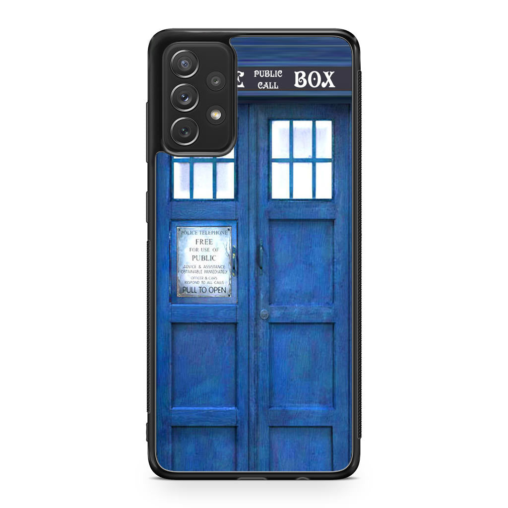 Blue Police Call Box Galaxy A23 5G Case