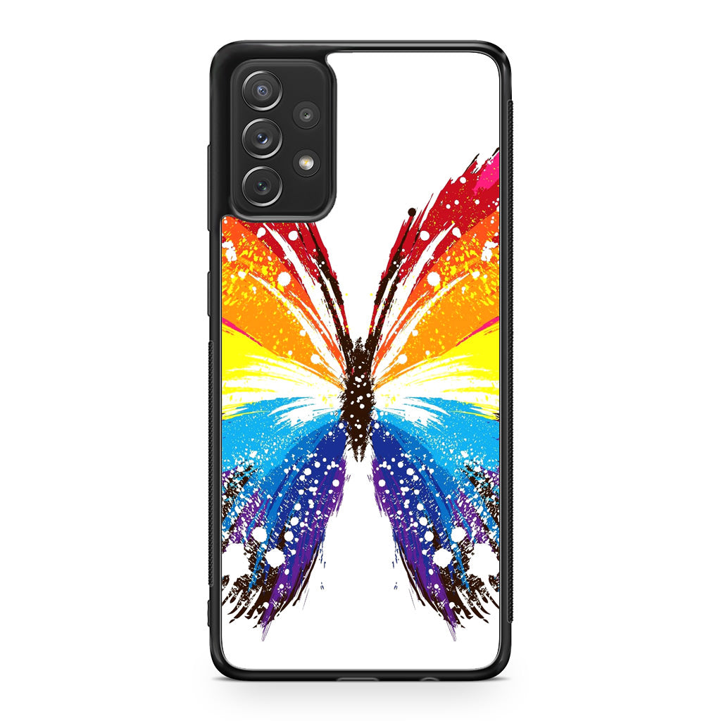 Butterfly Abstract Colorful Galaxy A23 5G Case