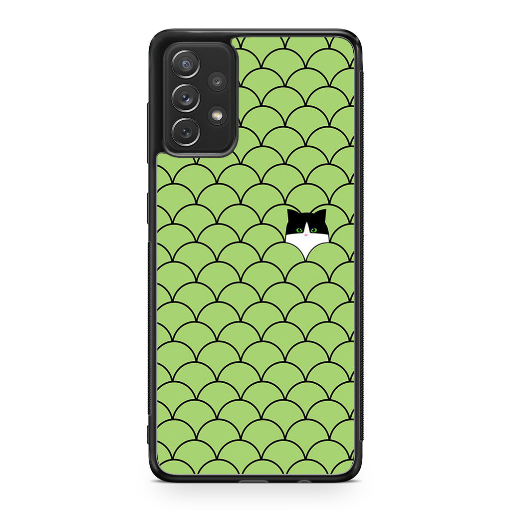 Cat Circles Galaxy A53 5G Case