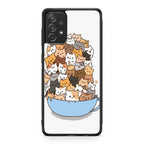 Cats on A Bowl Galaxy A23 5G Case