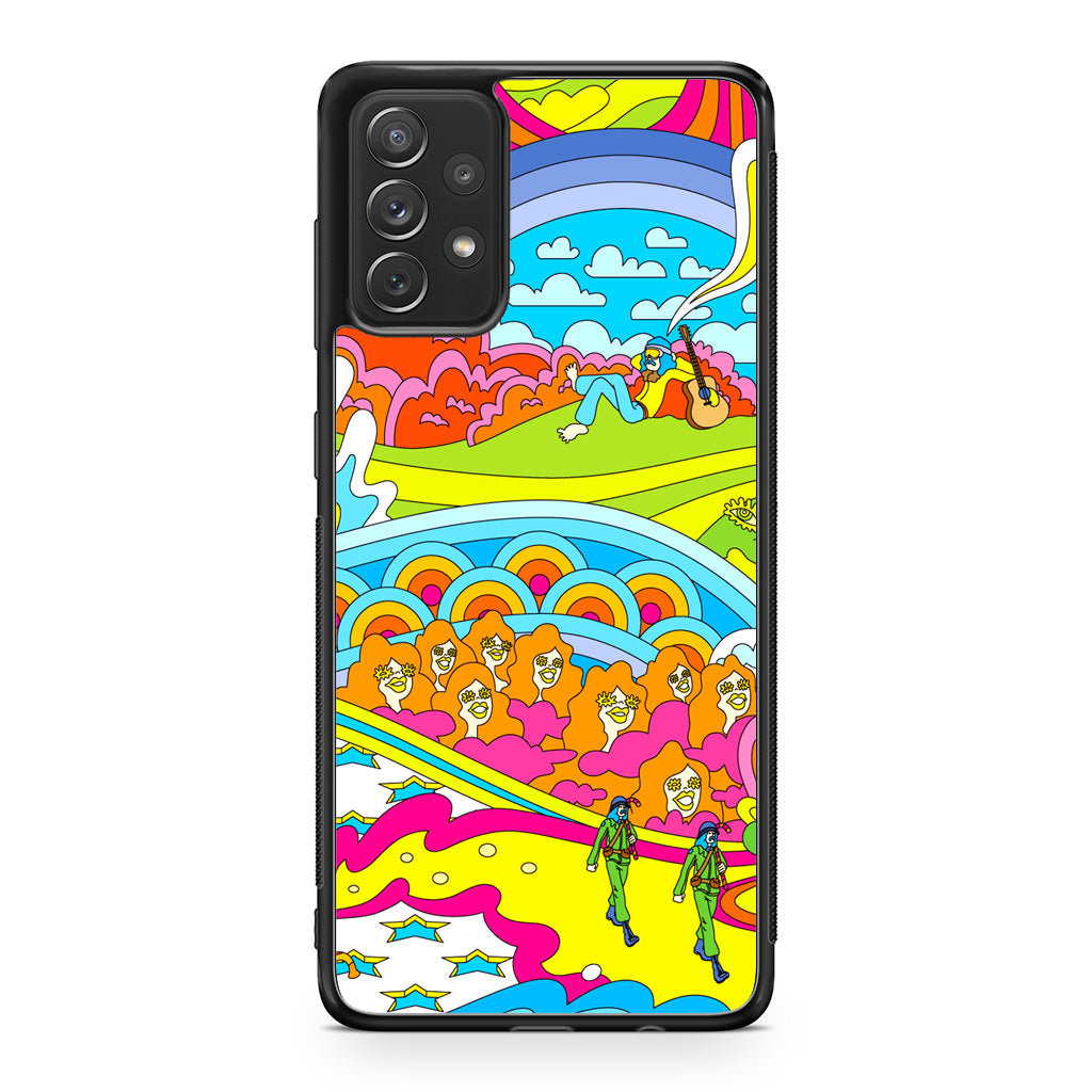 Colorful Doodle Galaxy A53 5G Case