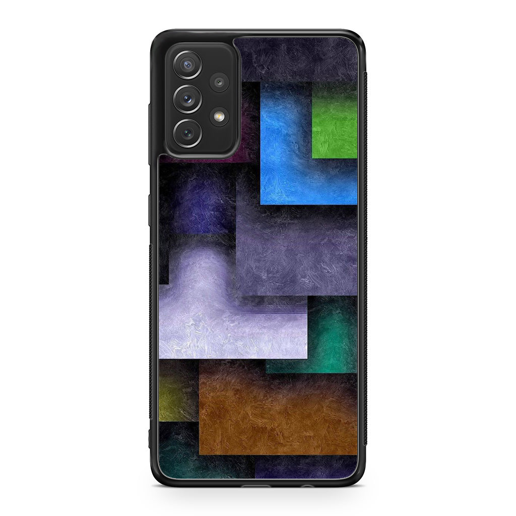 Colorful Rectangel Art Galaxy A53 5G Case