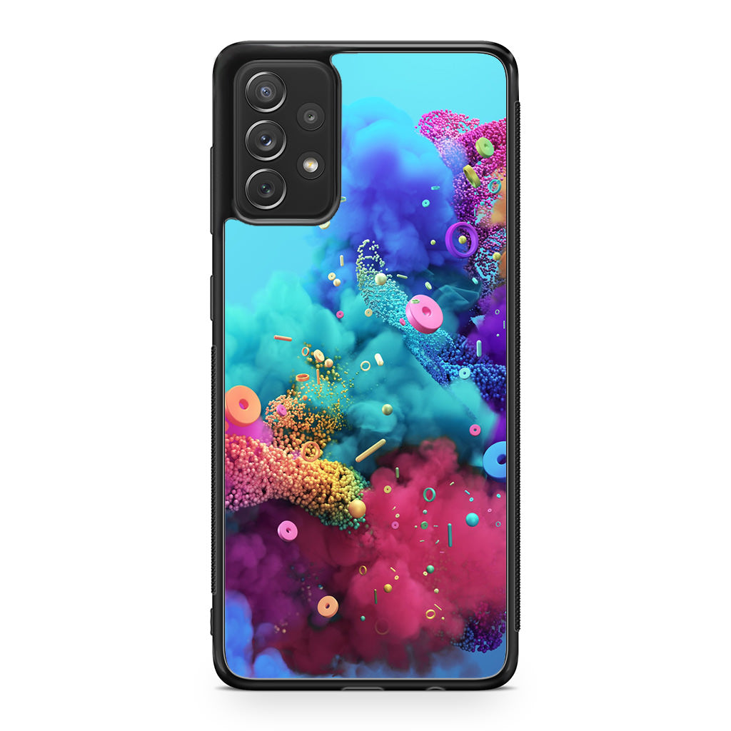 Colorful Smoke Boom Galaxy A23 5G Case