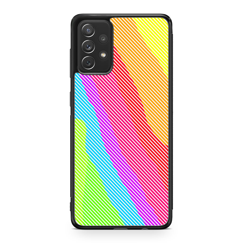 Colorful Stripes Galaxy A53 5G Case