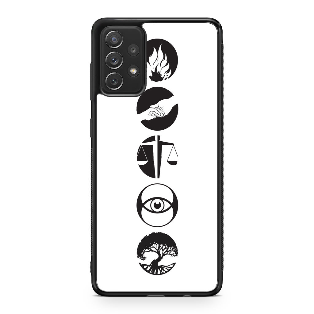 Divergent Factions Galaxy A53 5G Case
