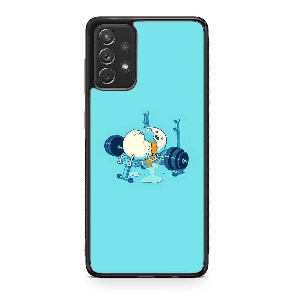 Egg Accident Workout Galaxy A23 5G Case