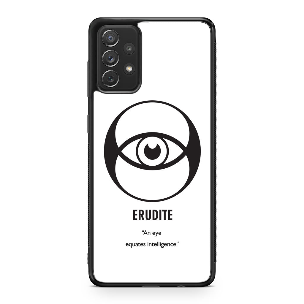 Erudite Divergent Faction Galaxy A53 5G Case