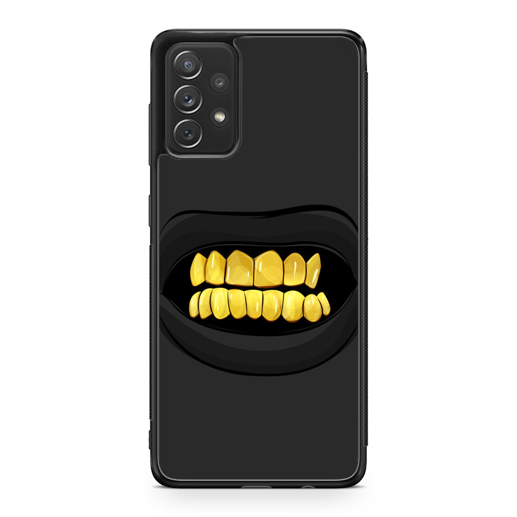 Gold Grillz Galaxy A53 5G Case