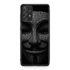 Guy Fawkes Mask Anonymous Galaxy A53 5G Case