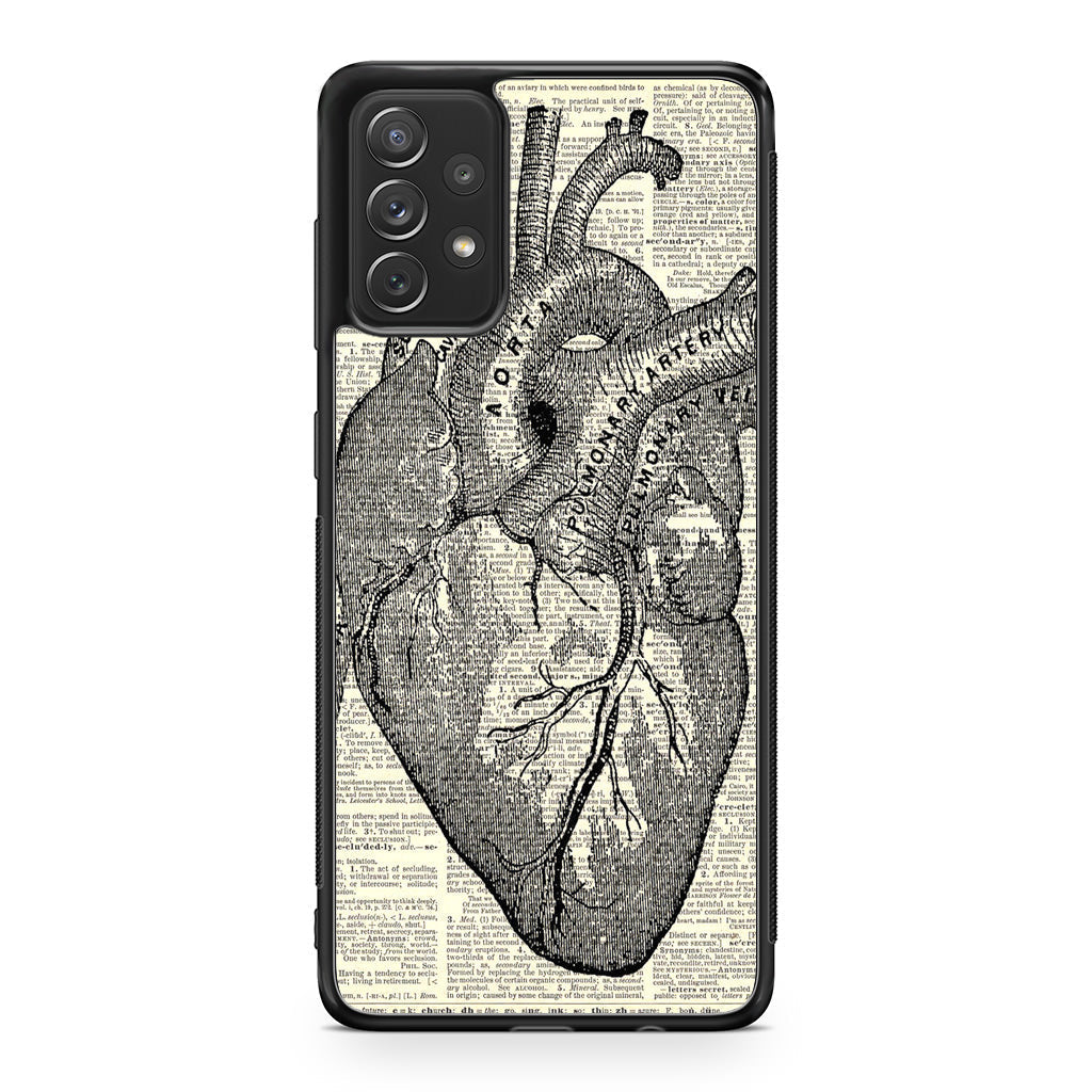 Heart Book Art Galaxy A53 5G Case