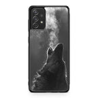 Howling Wolves Black and White Galaxy A53 5G Case