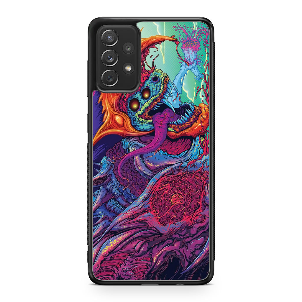 Hyper Beast Blood Eye Galaxy A53 5G Case