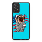 Independence Day Pug Galaxy A53 5G Case