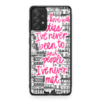 John Green Quotes I'm in Love With Cities Galaxy A53 5G Case