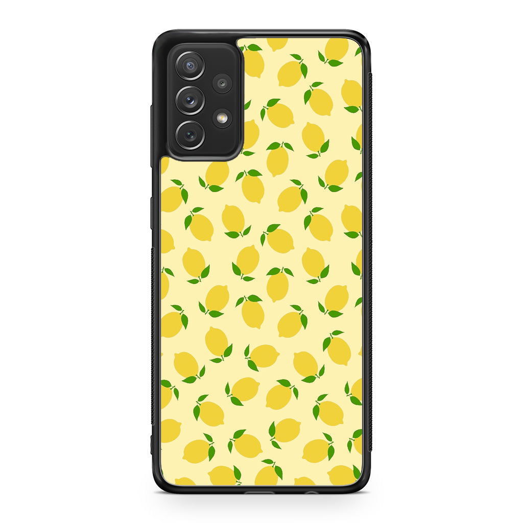 Lemons Fruit Pattern Galaxy A23 5G Case