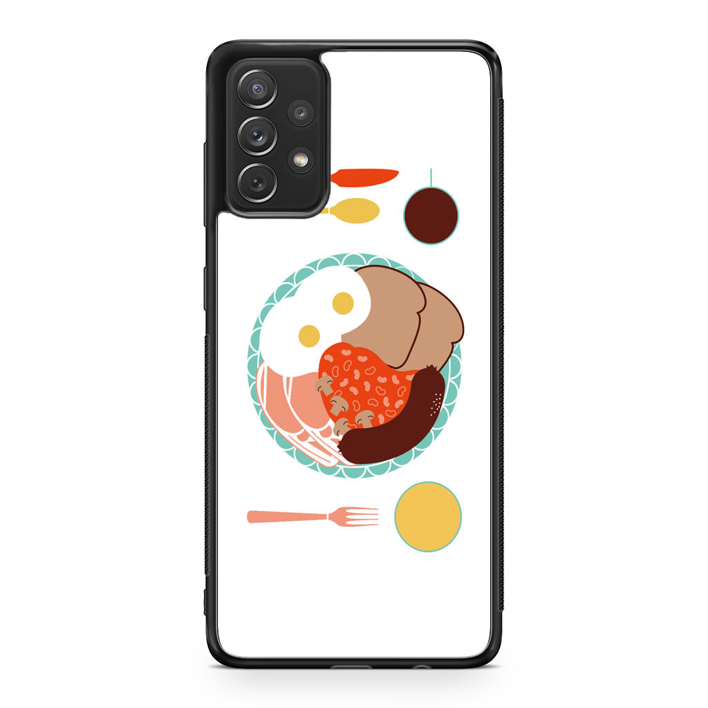 London Breakfast Galaxy A23 5G Case