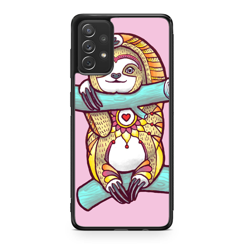 Mandala Sloth Galaxy A53 5G Case