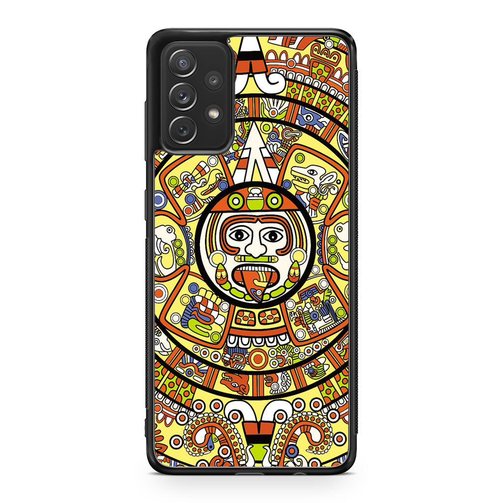 Mayan Calendar Galaxy A53 5G Case