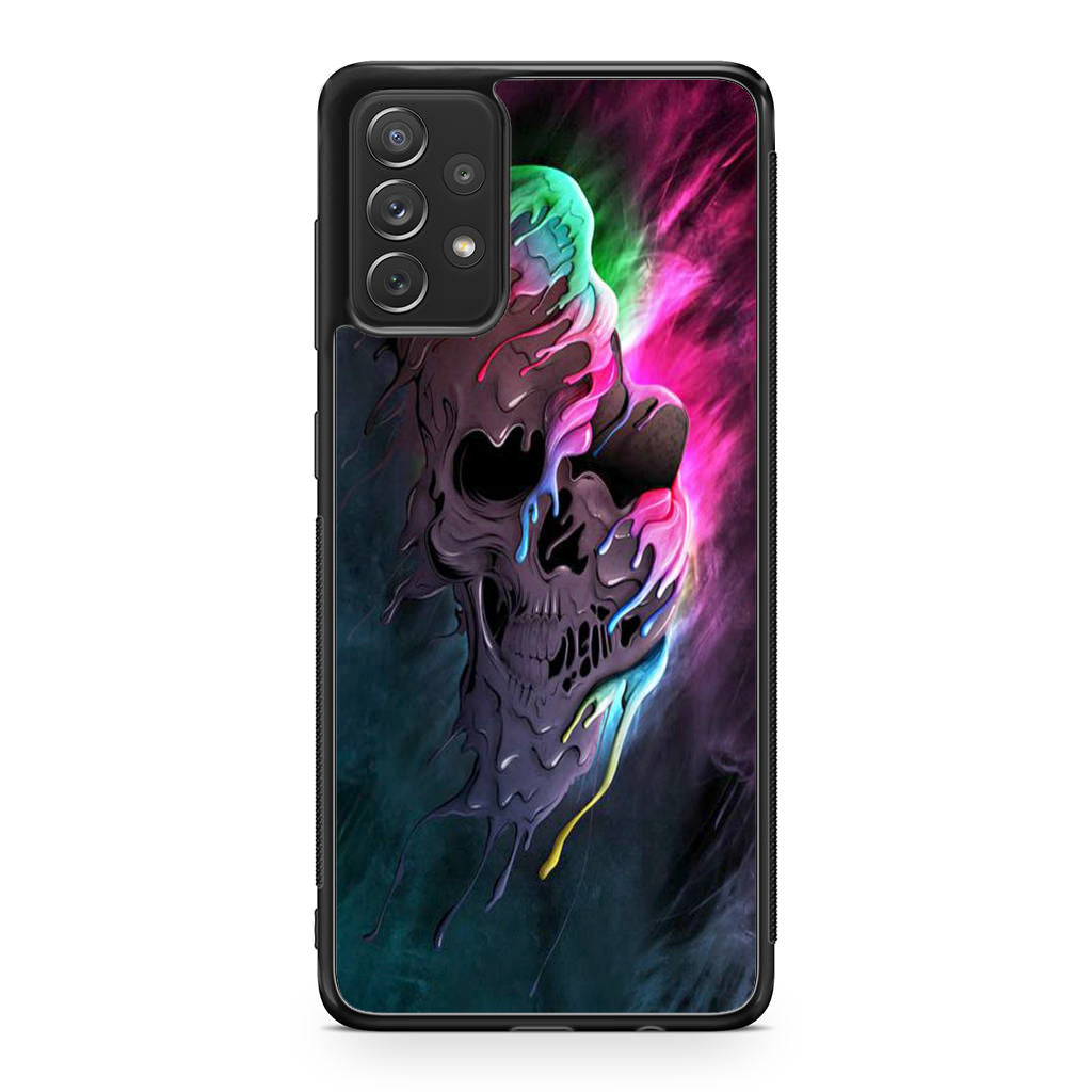 Melted Skull Galaxy A53 5G Case