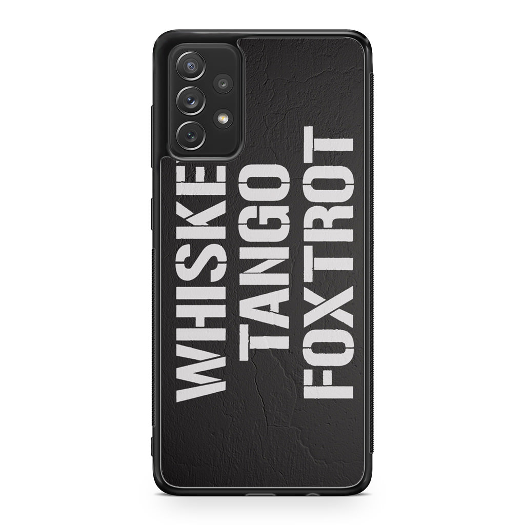 Military Signal Code Galaxy A53 5G Case