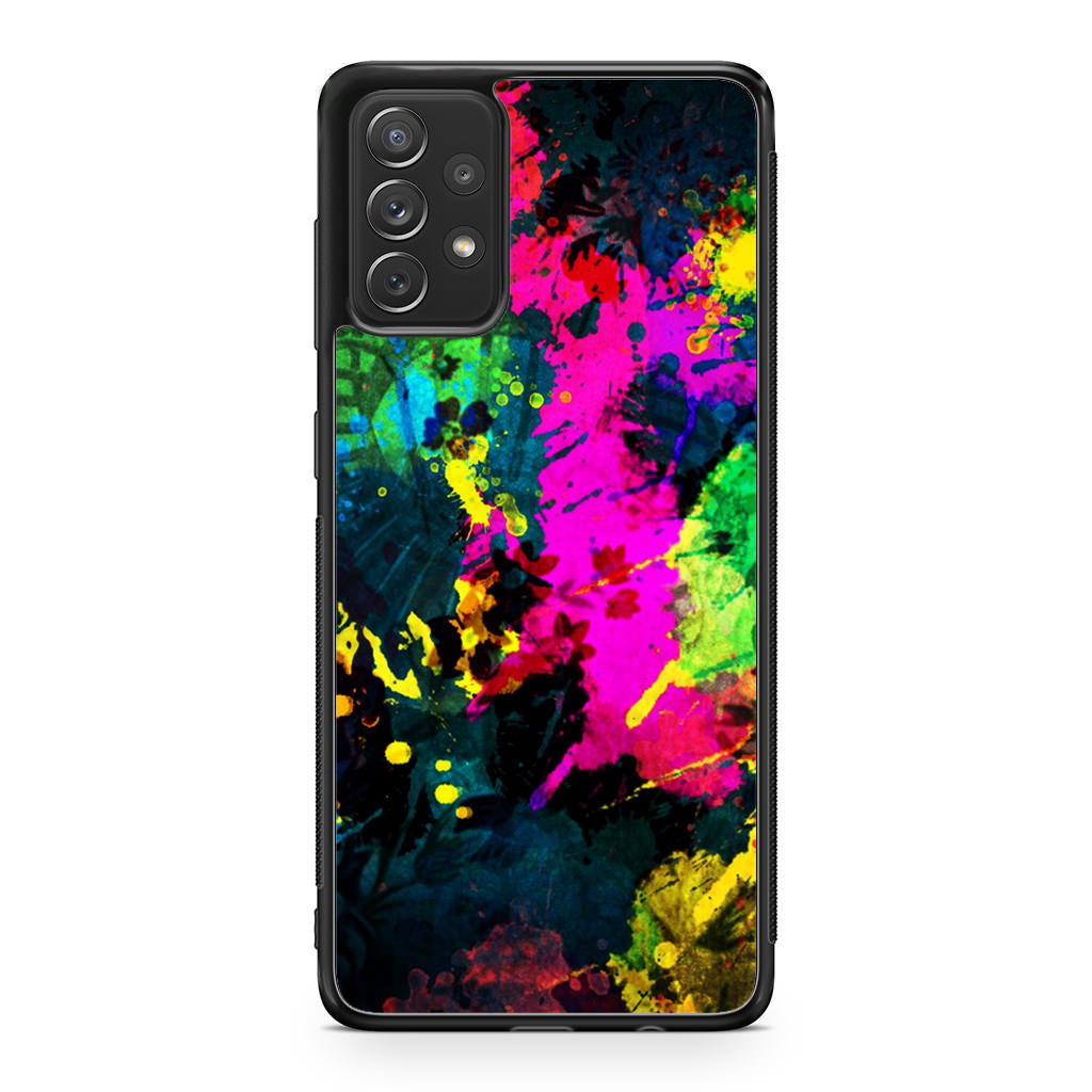 Mixture Colorful Paint Galaxy A53 5G Case