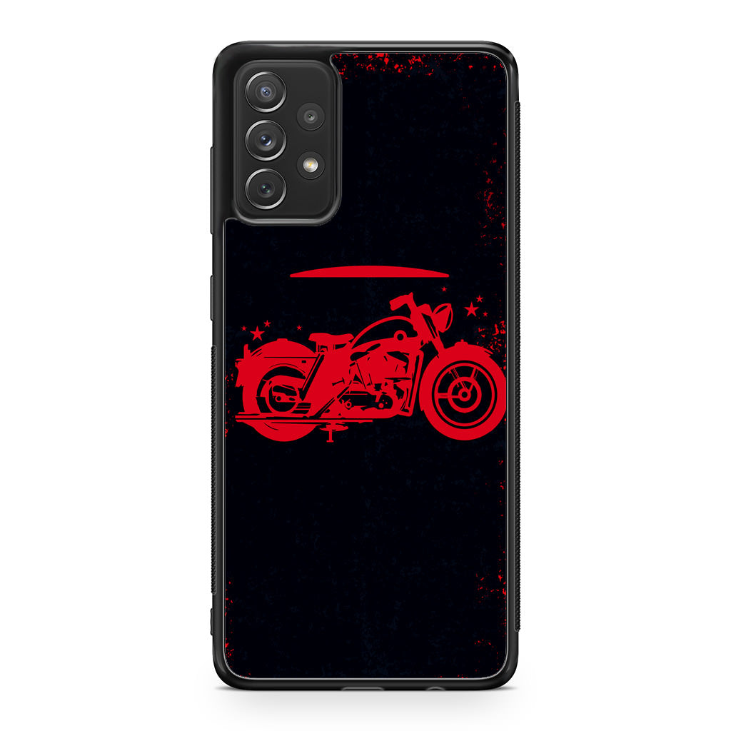 Motorcycle Red Art Galaxy A53 5G Case