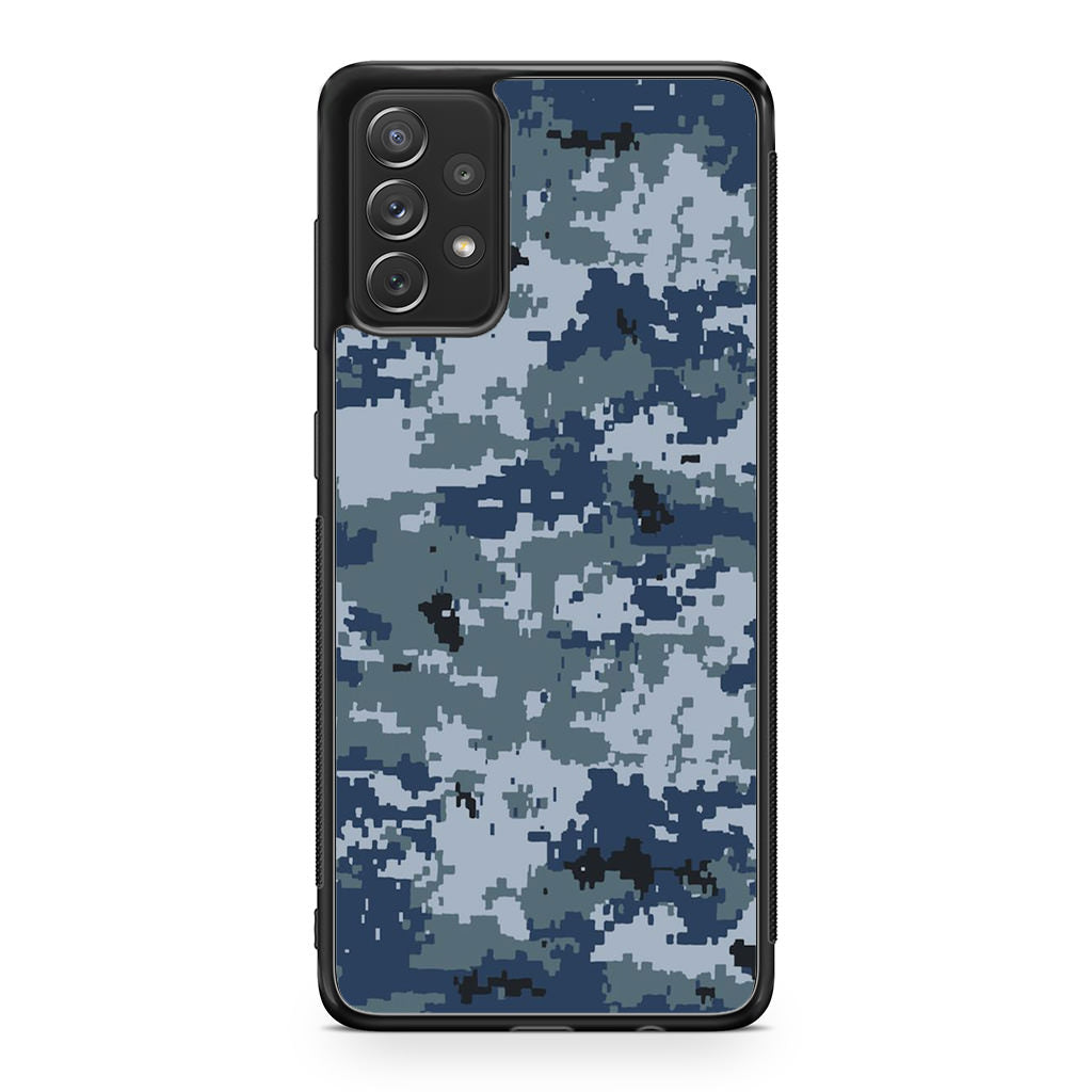 Navy Camo Galaxy A53 5G Case
