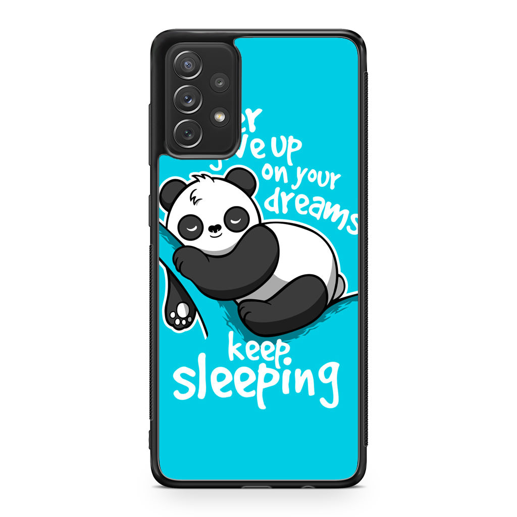 Panda Keep Sleeping Galaxy A53 5G Case