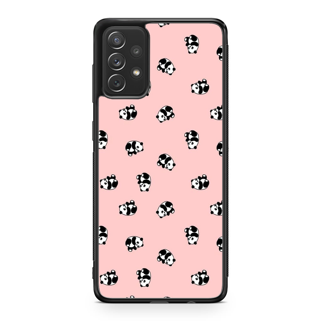 Pandas Pattern Galaxy A53 5G Case