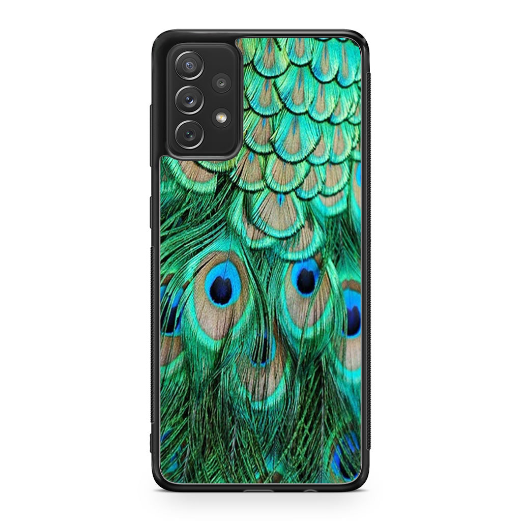 Peacock Feather Galaxy A53 5G Case