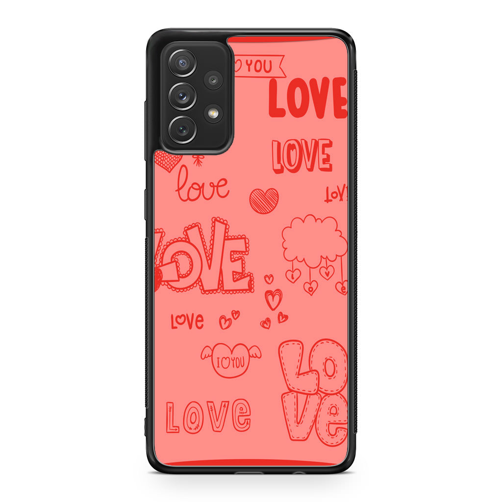 Pink Lover Galaxy A23 5G Case
