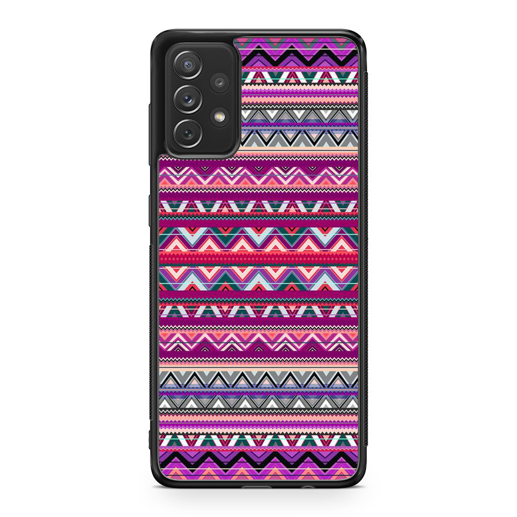 Purple Aztec Art Galaxy A23 5G Case
