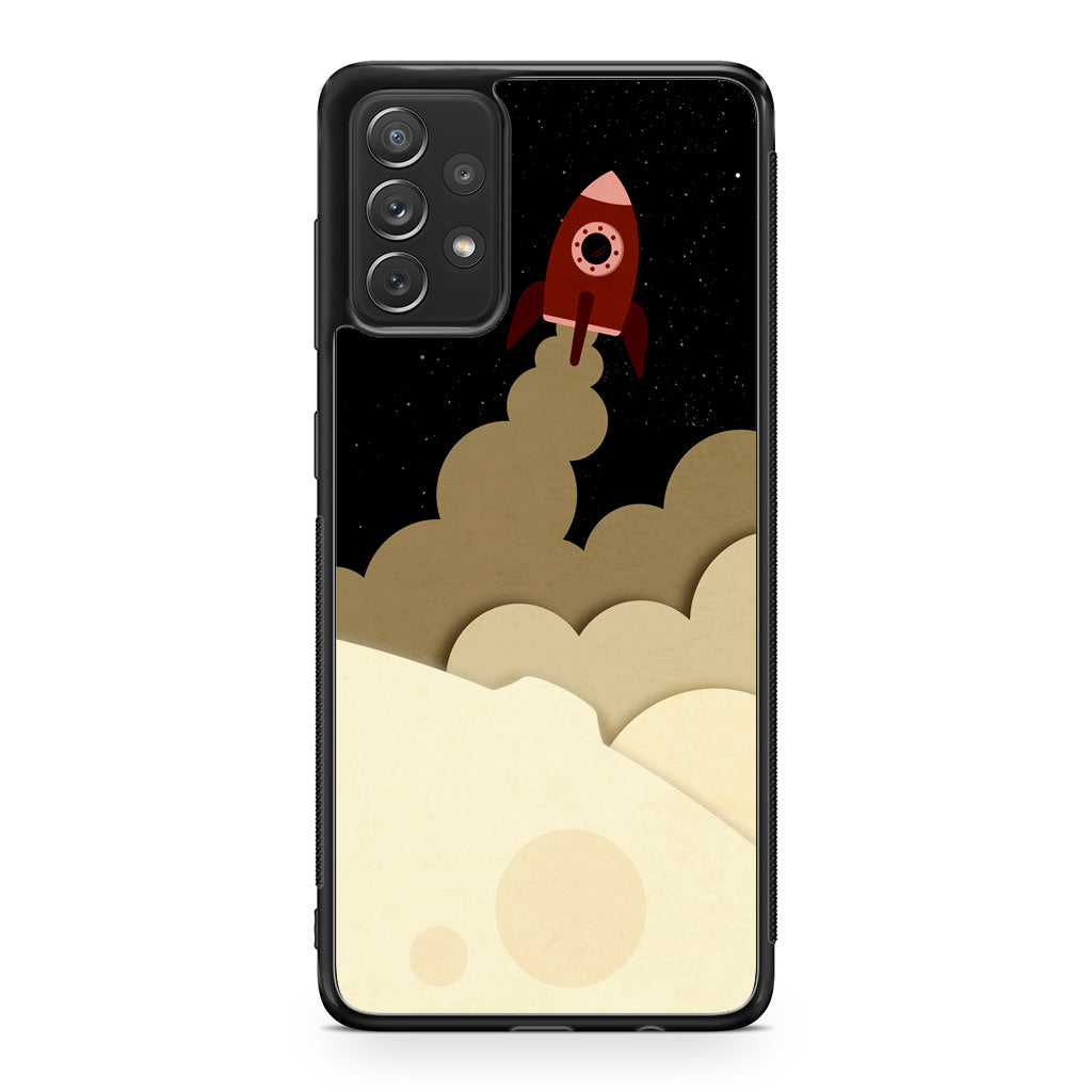 Rocket Ship Galaxy A53 5G Case