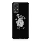 Skeleton Rides Scooter Galaxy A23 5G Case