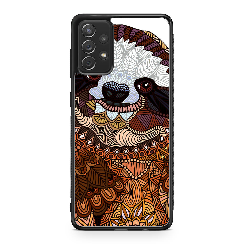Sloth Ethnic Pattern Galaxy A53 5G Case